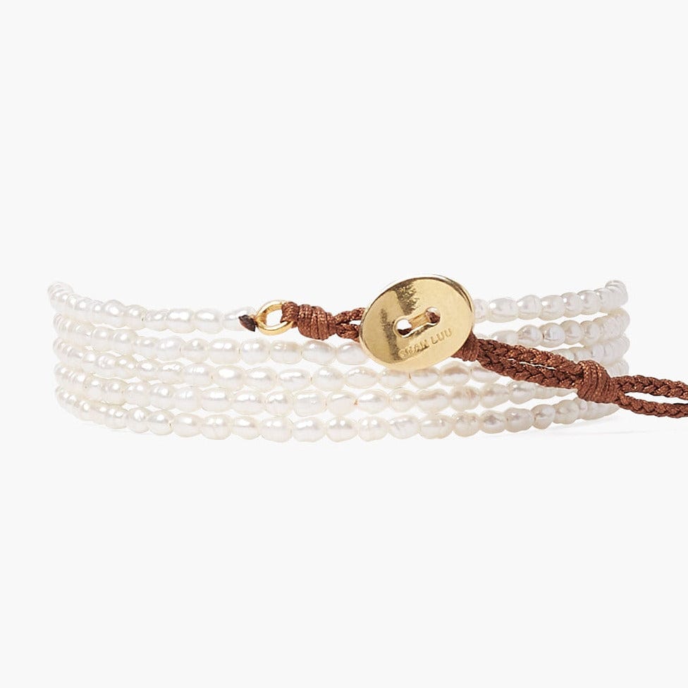 
                      
                        WRP-GPL White Rice Pearl Naked Wrap Bracelet
                      
                    